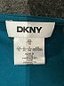 DKNY 100% Polyester Solid Teal Casual Dress Size 10 - photo 7