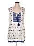 guadalupe Hearts Ivory Short Sleeve Blouse Size L - photo 1