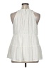 Torrid 100% Rayon White Sleeveless Blouse Size 1X Plus (1) - photo 2