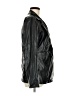 Outer Edge 100% Polyurethane Metallic Black Blazer Size M - photo 4