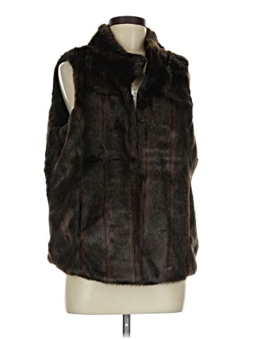 The Limited Faux Fur Vest (view 1)