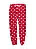 Disney 100% Cotton Polka Dots Red Casual Pants Size 4T - photo 1