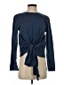 Zara Blue Long Sleeve Top Size XS - photo 1