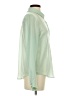 Love 21 100% Polyester Green Long Sleeve Blouse Size S - photo 4