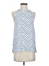 Pink Rose 100% Polyester Blue Sleeveless Blouse Size XS - photo 1