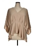 Andree by UNIT 100% Polyester Tan 3/4 Sleeve Blouse Size 1X - photo 1