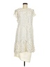 Old Navy 100% Polyester Polka Dots Ivory Casual Dress Size M - photo 1