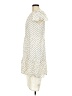 Old Navy 100% Polyester Polka Dots Ivory Casual Dress Size M - photo 5
