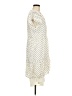 Old Navy 100% Polyester Polka Dots Ivory Casual Dress Size M - photo 4