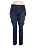 Unbranded Solid Blue Jeans Size 16 - photo 1