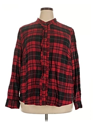 Soft Surroundings Long Sleeve Button-Down Shirt (view 1)