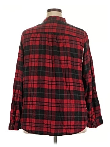 Soft Surroundings Long Sleeve Button-Down Shirt (view 2)