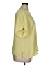 Vince Camuto 100% Polyester Yellow Short Sleeve Blouse Size 1X - photo 4