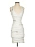 Nicole Miller Silver Cocktail Dress Size 2 - photo 1