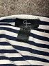 Aqua Stripes Blue Short Sleeve T-Shirt Size S - photo 7