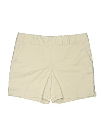 Ann Taylor LOFT Khaki Shorts (view 1)