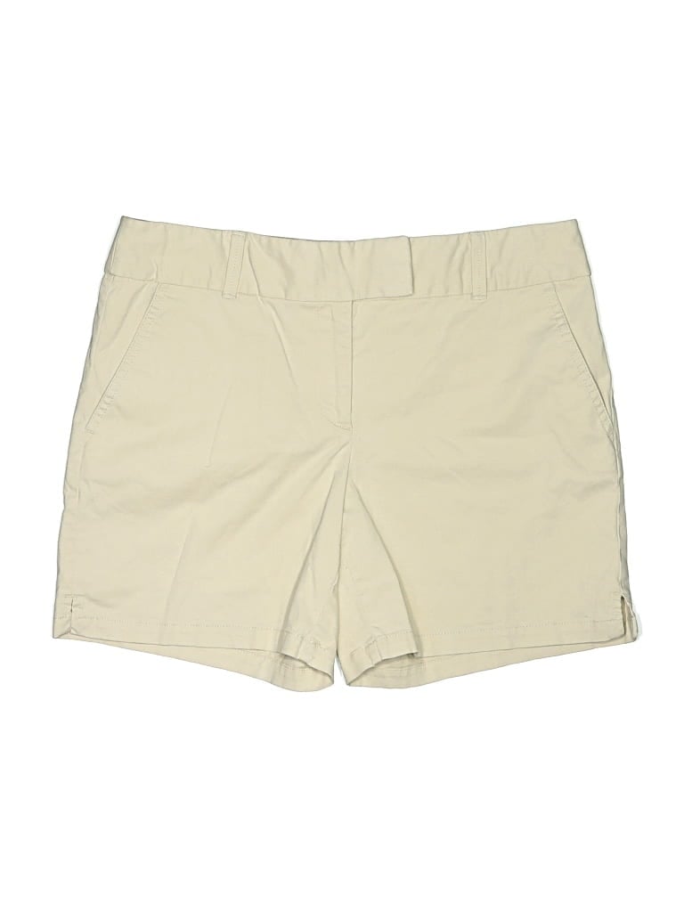 Pre-owned Ann Taylor Loft Khaki Shorts In Tan