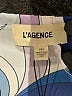 L'Agence 100% Polyester Paisley Blue Casual Dress Size XS (tall) - photo 7