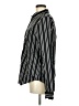 Old Navy 100% Cotton Stripes Black Long Sleeve Blouse Size M (tall) - photo 5