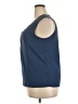 Unbranded 100% Polyester Blue Sleeveless Blouse Size XXL - photo 5