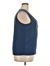 Unbranded 100% Polyester Blue Sleeveless Blouse Size XXL - photo 4