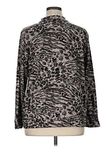 Weekends by Chico's Long Sleeve Blouse (view 2)