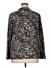 Weekends by Chico's Animal Print Gray Long Sleeve Blouse Size XL - photo 2