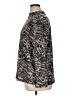 Weekends by Chico's Animal Print Gray Long Sleeve Blouse Size XL - photo 5