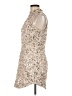 Amanda Uprichard 100% Polyester Silver Cocktail Dress Size M - photo 5