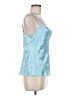 Vince. Blue Sleeveless Blouse Size M - photo 4