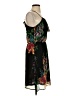 Old Navy 100% Polyester Tropical Black Cocktail Dress Size XS - photo 4
