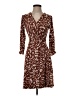 Gilli Animal Print Brown Casual Dress Size S - photo 1