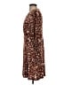 Gilli Animal Print Brown Casual Dress Size S - photo 5