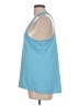 Nike 100% Polyester Blue Active Tank Size L - photo 5