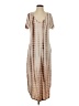 Unbranded Tie-dye Tan Casual Dress Size S - photo 1