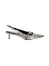Madden Girl 100% Polyurethane Silver Heels Size 8 - photo 1