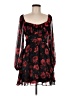 B. Darlin 100% Polyester Hearts Black Cocktail Dress Size 7 - 8 - photo 1