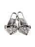 Madden Girl 100% Polyurethane Silver Heels Size 8 - photo 2