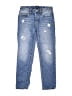 Gap 100% Cotton Hearts Blue Jeans Size 8 - photo 1