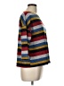 Tribal Jeans Stripes Brown Burgundy Pullover Sweater Size L - photo 4