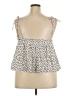 Shein 100% Polyester Ivory Sleeveless Blouse Size XXL - photo 2