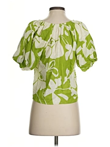 Christian Siriano New York Short Sleeve Blouse (view 2)
