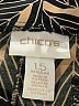 Chico's 100% Polyester Chevron-herringbone Gold Casual Pants Size Med (1.5) - photo 7