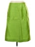 Talbots Solid Green Silk Skirt Size 4 - photo 1