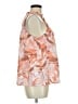 Nine West Orange Sleeveless Blouse Size M - photo 4