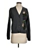 Zara 100% Polyester Gray Cardigan Size S - photo 1