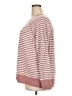 L.L.Bean 100% Cotton Stripes Pink Pullover Sweater Size 2X - photo 5