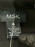 MSK Solid Black Jumpsuit Size XL - photo 4
