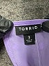Torrid 100% Polyester Purple 3/4 Sleeve Blouse Size 3X Plus (3) - photo 7