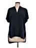 Vince. Black Short Sleeve Blouse Size L - photo 1